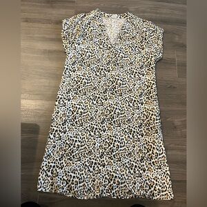 The gap leopard dress